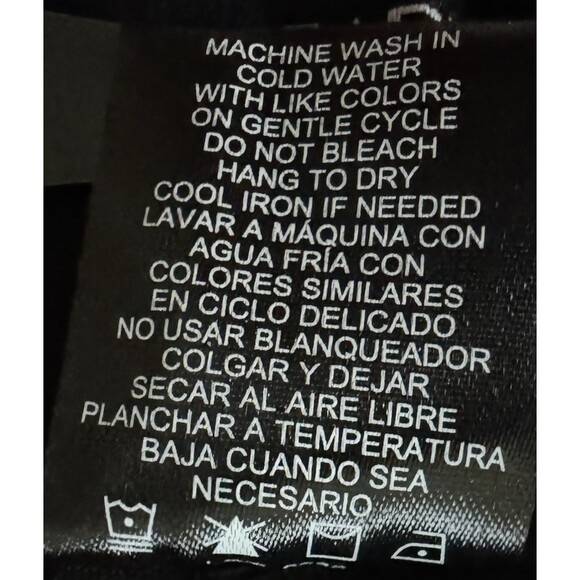 Hilary Radley Womens Size Large Black Mid-Rise Slim Leg Pant Ankle Crop Lrg L - Picture 6 of 7